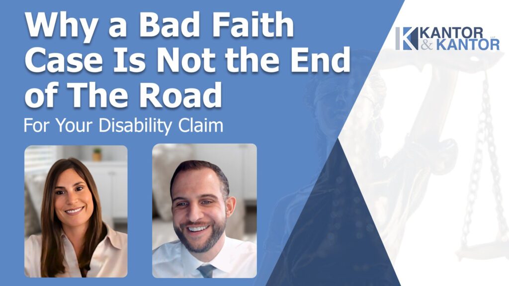 bad faith disability cases