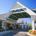 Exterior view of an assisted living facility