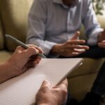 a licensed clinician performs a mental health assessment